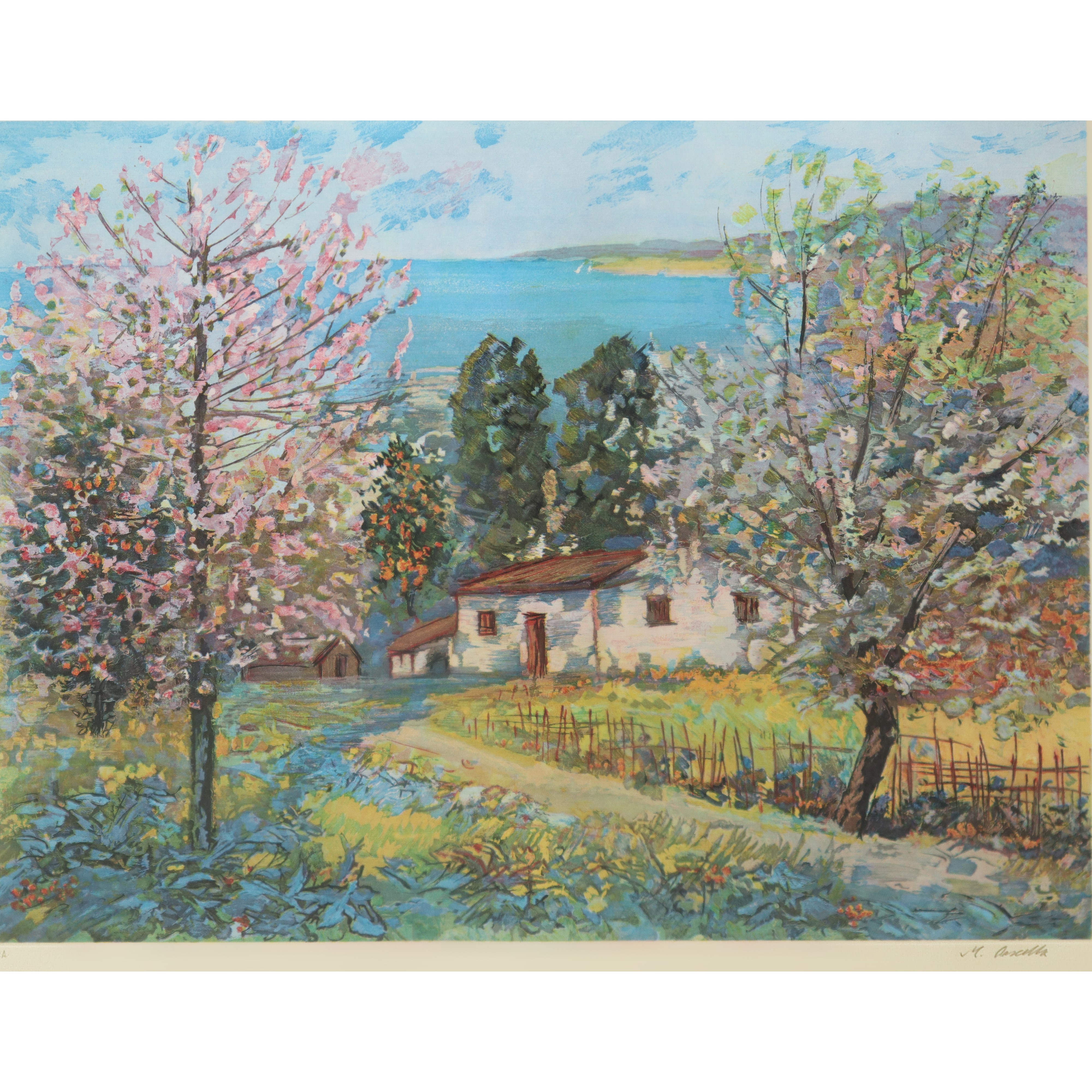Michele Cascella - Paesaggio
