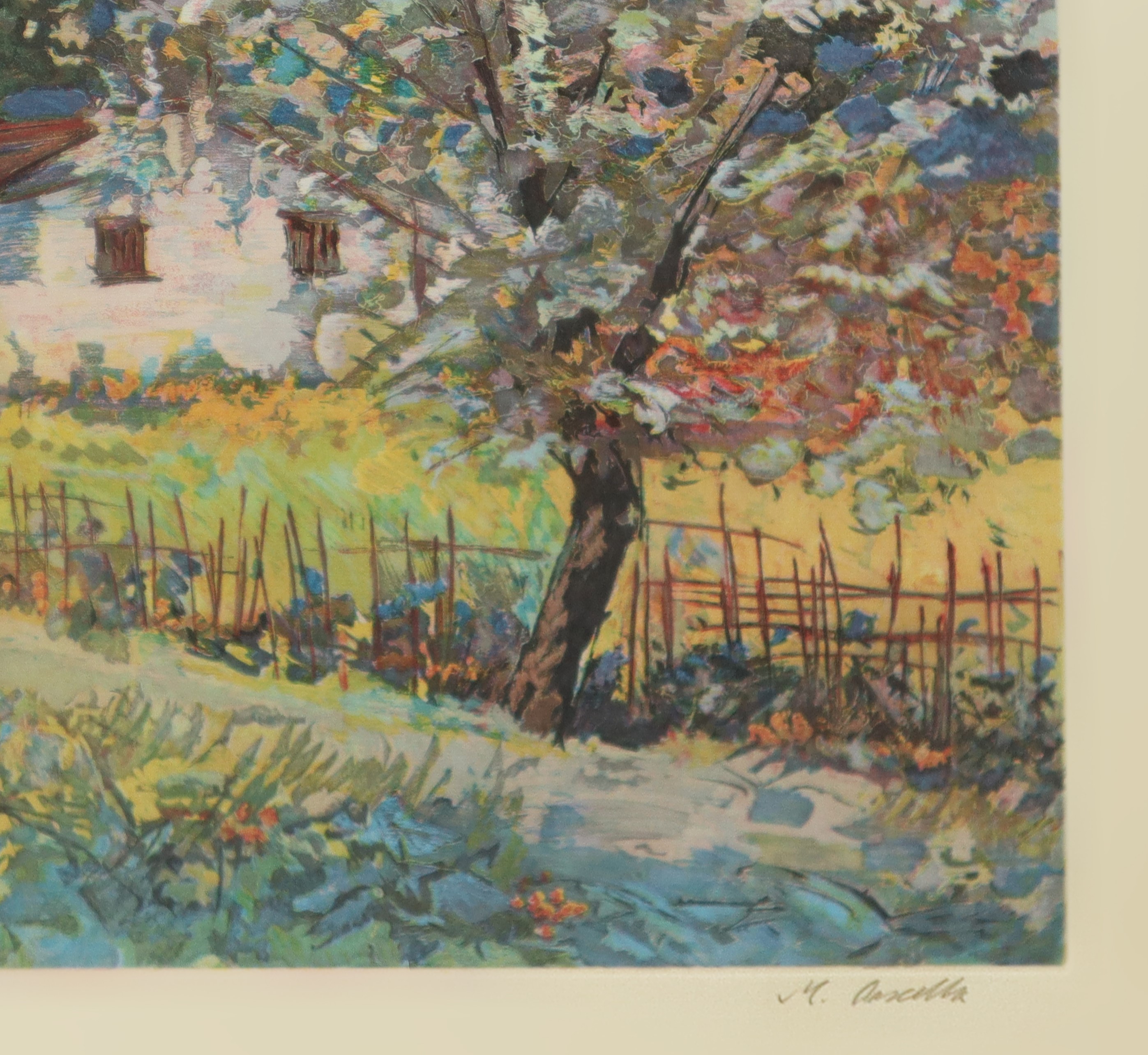 Michele Cascella - Paesaggio