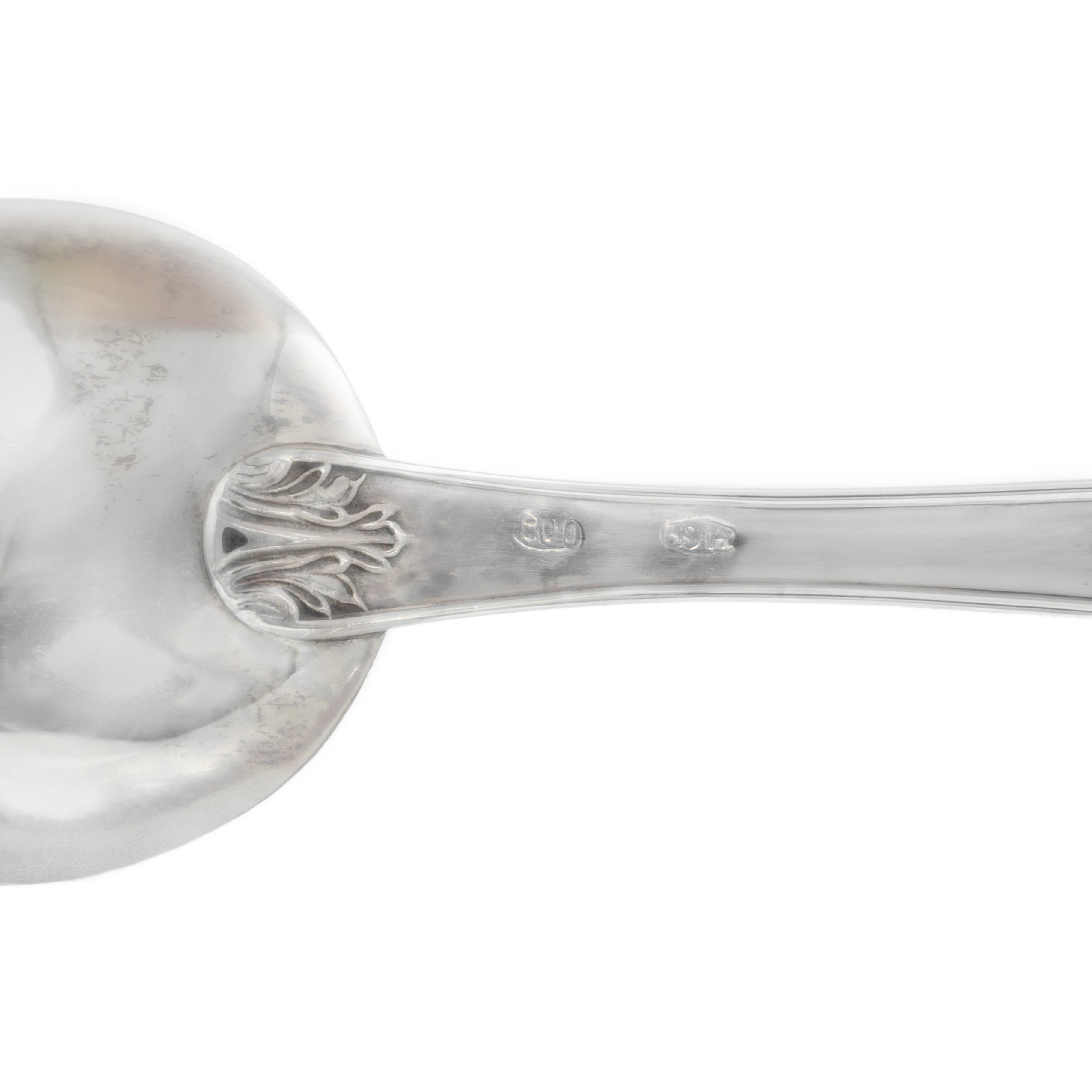 Set di posate da bambino in argento 800