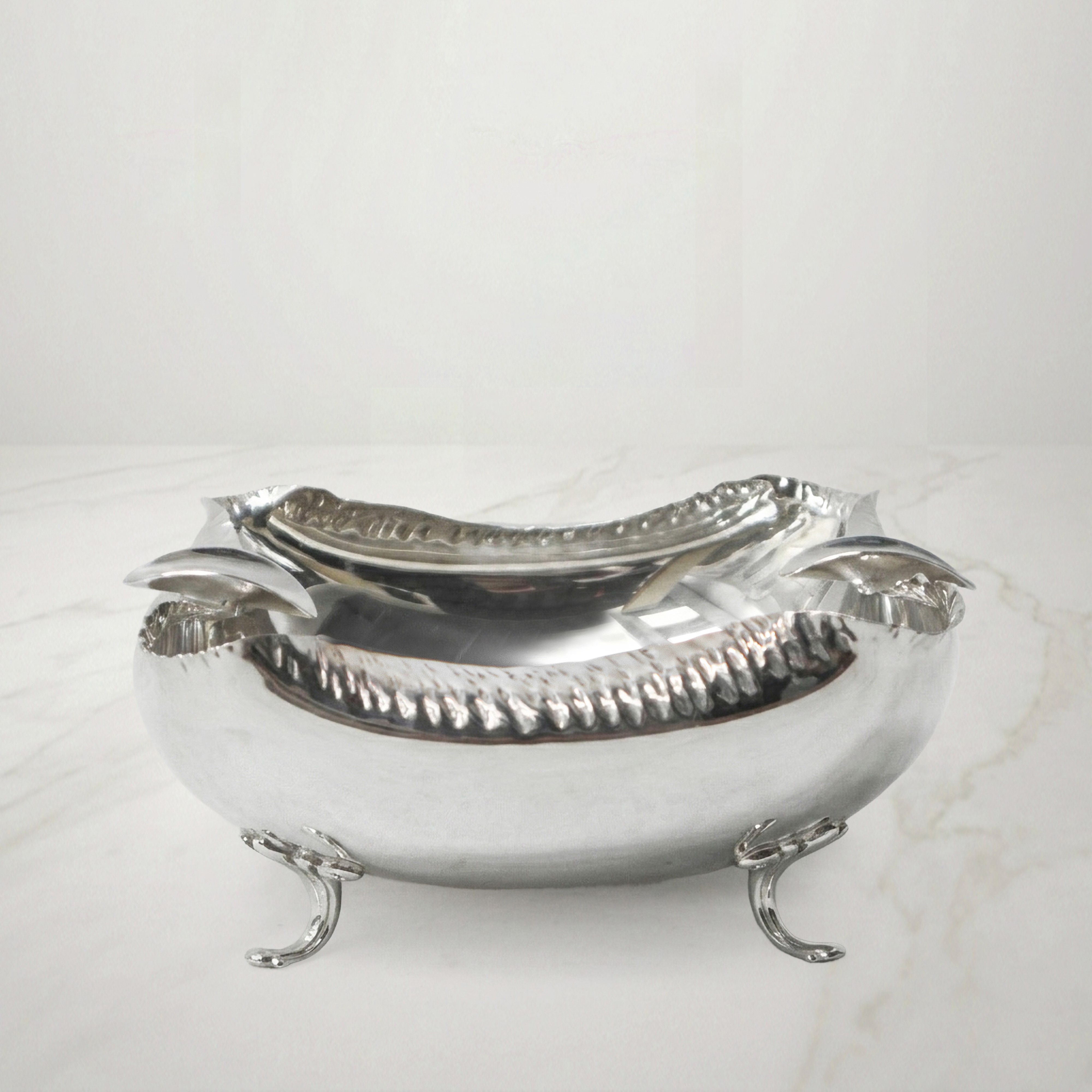 Set di accessori per fumatori, posaceneri in argento 80