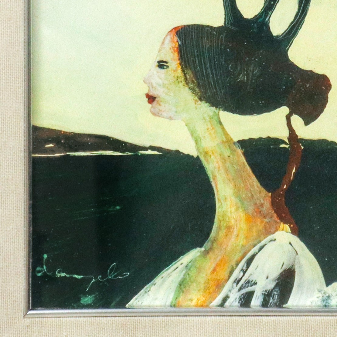 Cesare D'angelo - Due Profili di Dame