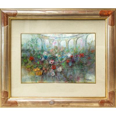 Fiori ed esedra