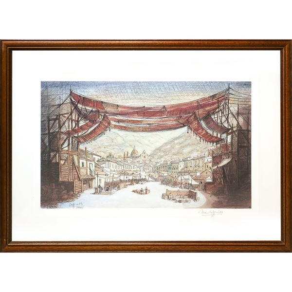 Franco Zeffirelli - Study for scenography