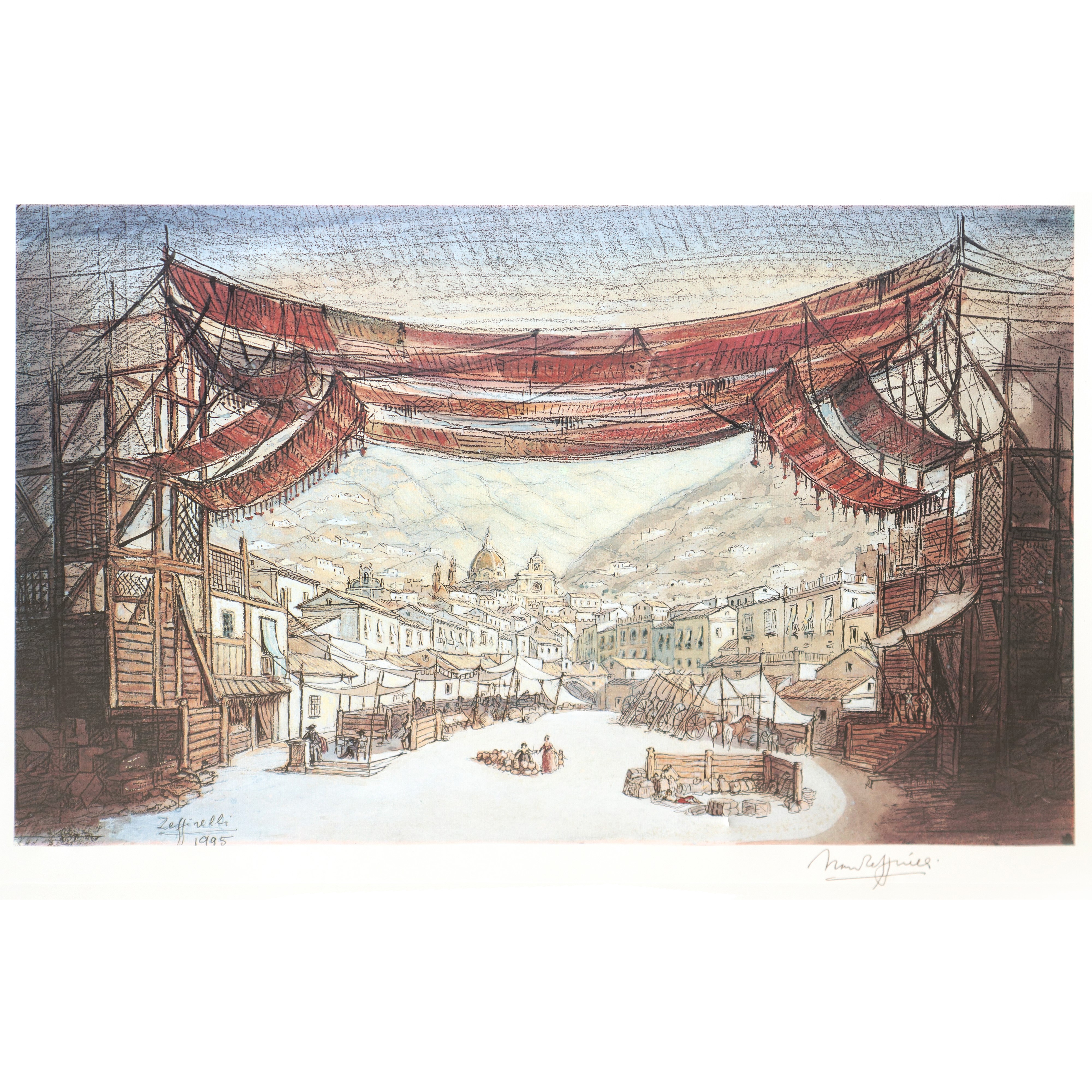 Franco Zeffirelli - Studio per Scenografia