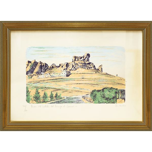 Cesare  Di Narda - Fortress of the Castle of the Prince of Cerami