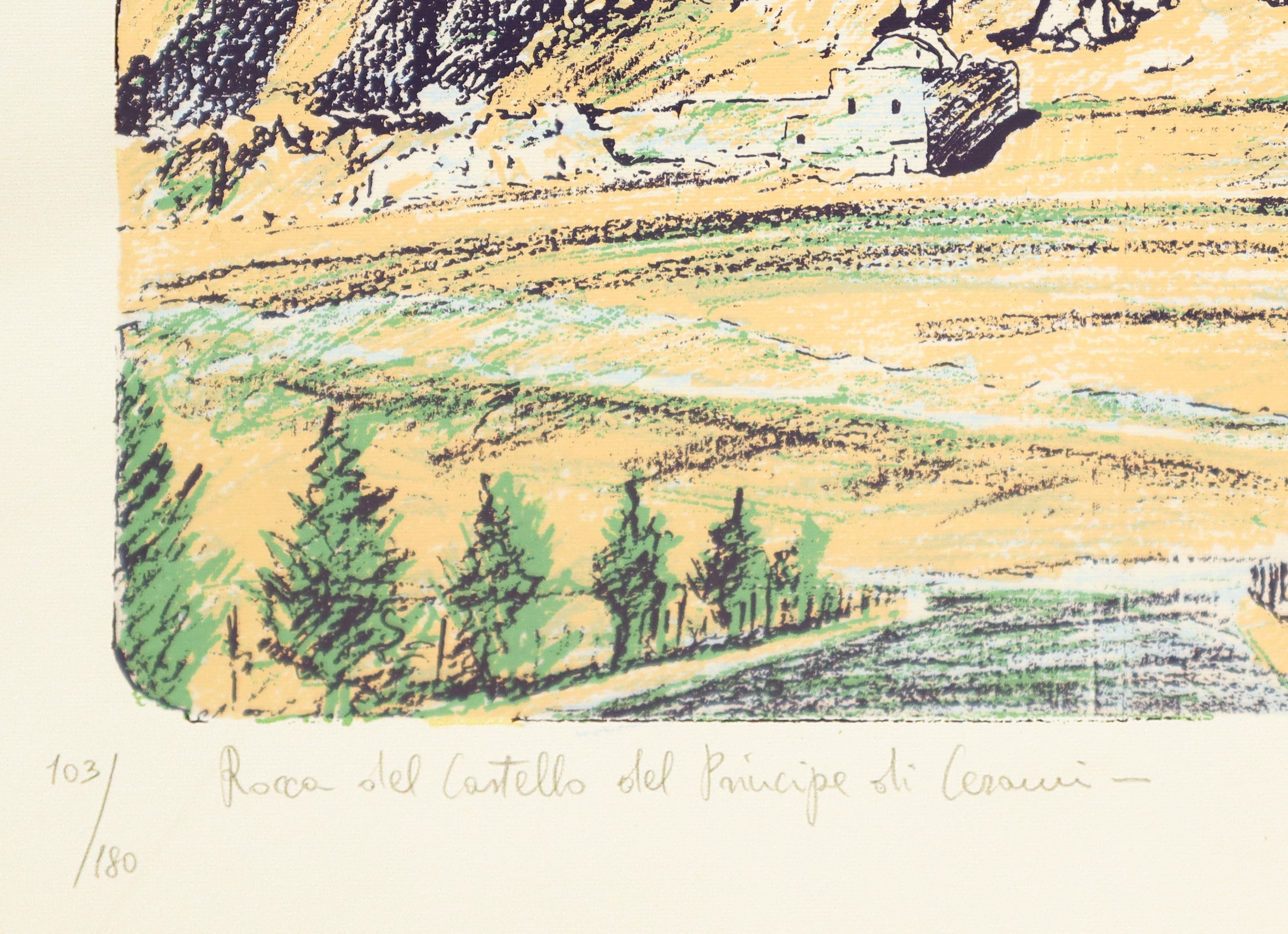 Cesare di Narda - Rocca del Castello del Principe di Cerami