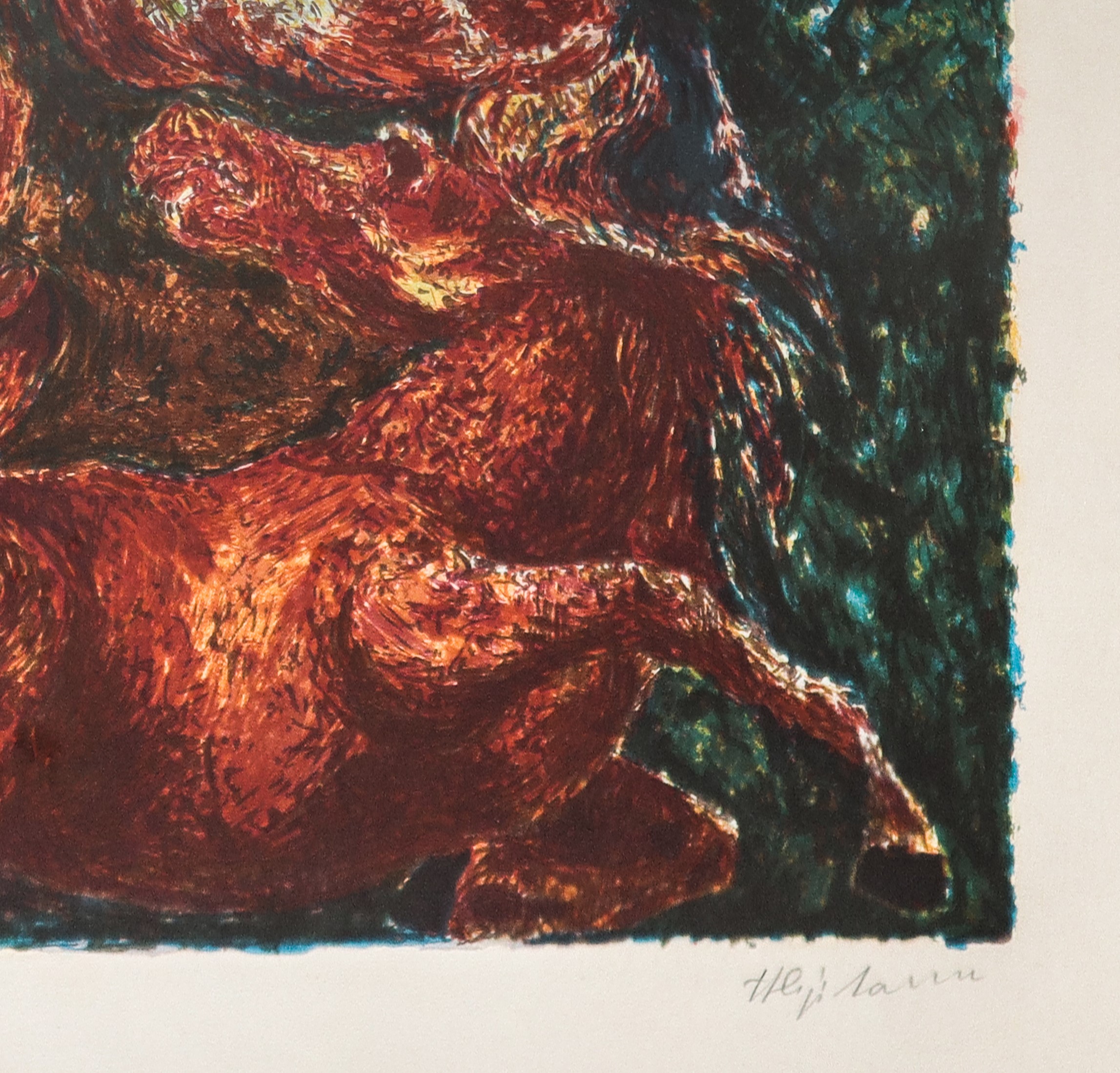 Aligi Sassu - Cavaliere