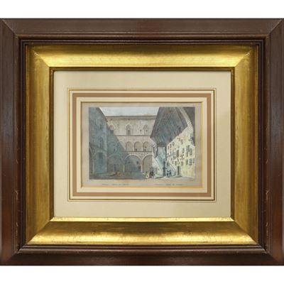 Incisione, Palazzo del Podestà - Firenze