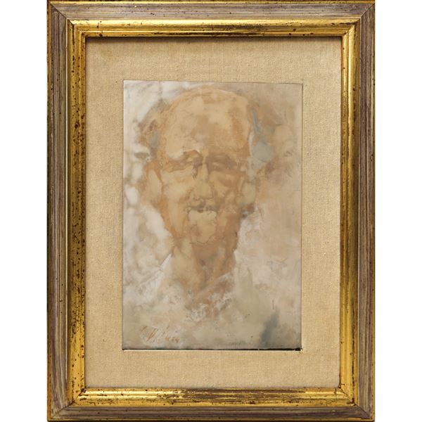 Giuseppe De Luca - Ritratto d'anziano