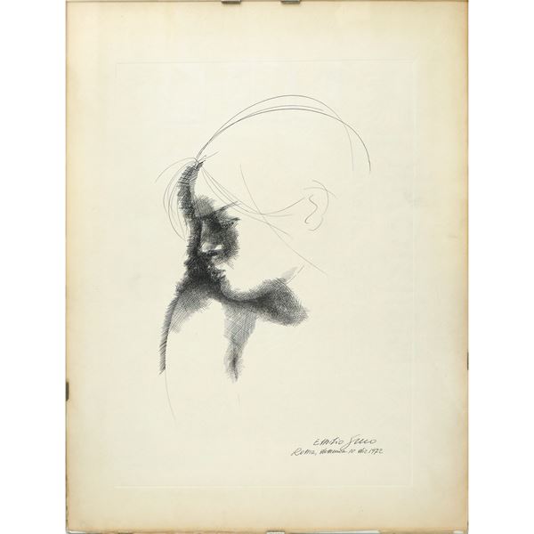 Emilio Greco - Woman's profile