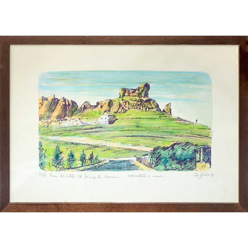 Cesare di Narda - Rocca del Castello del Principe di Cerami