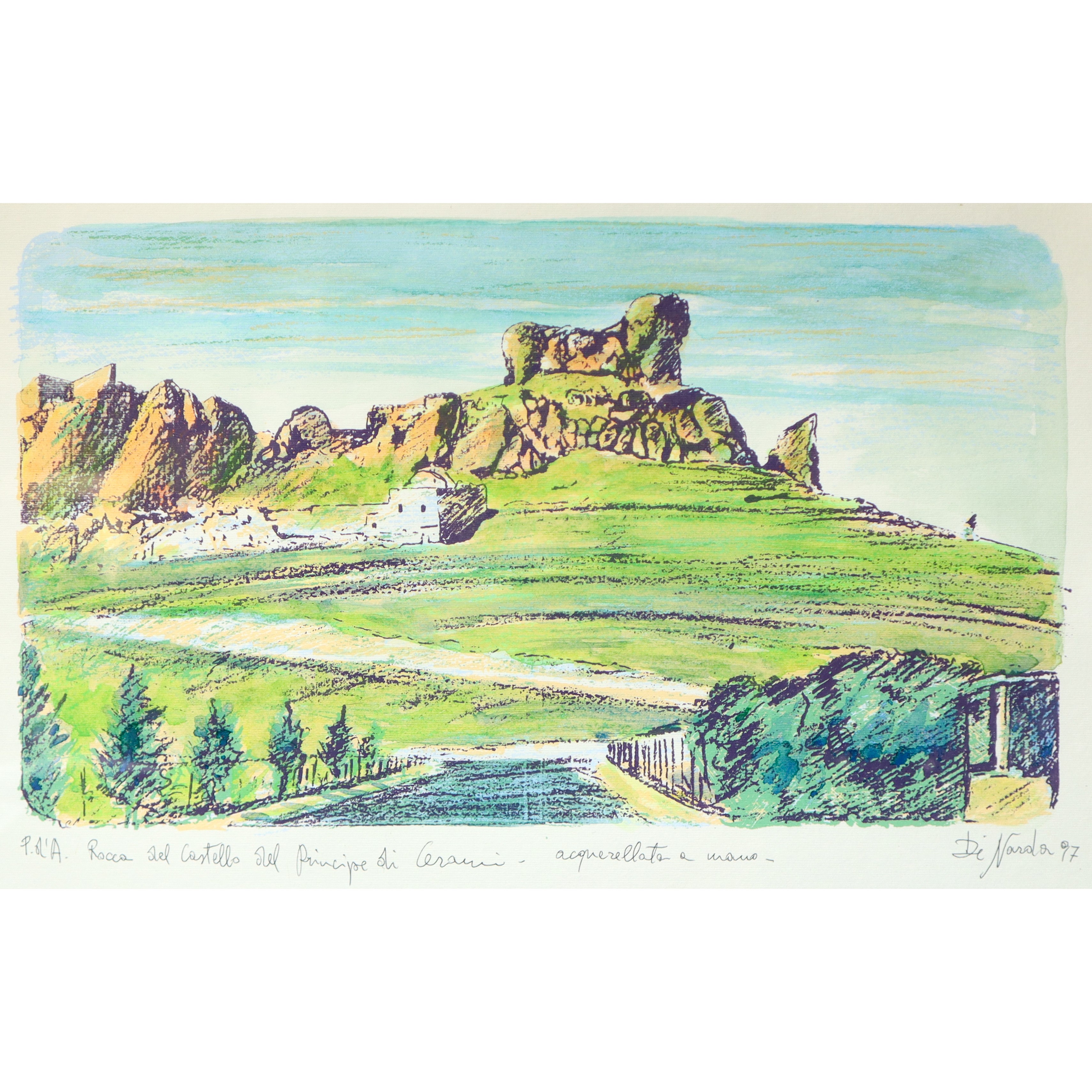 Cesare di Narda - Rocca del Castello del Principe di Cerami