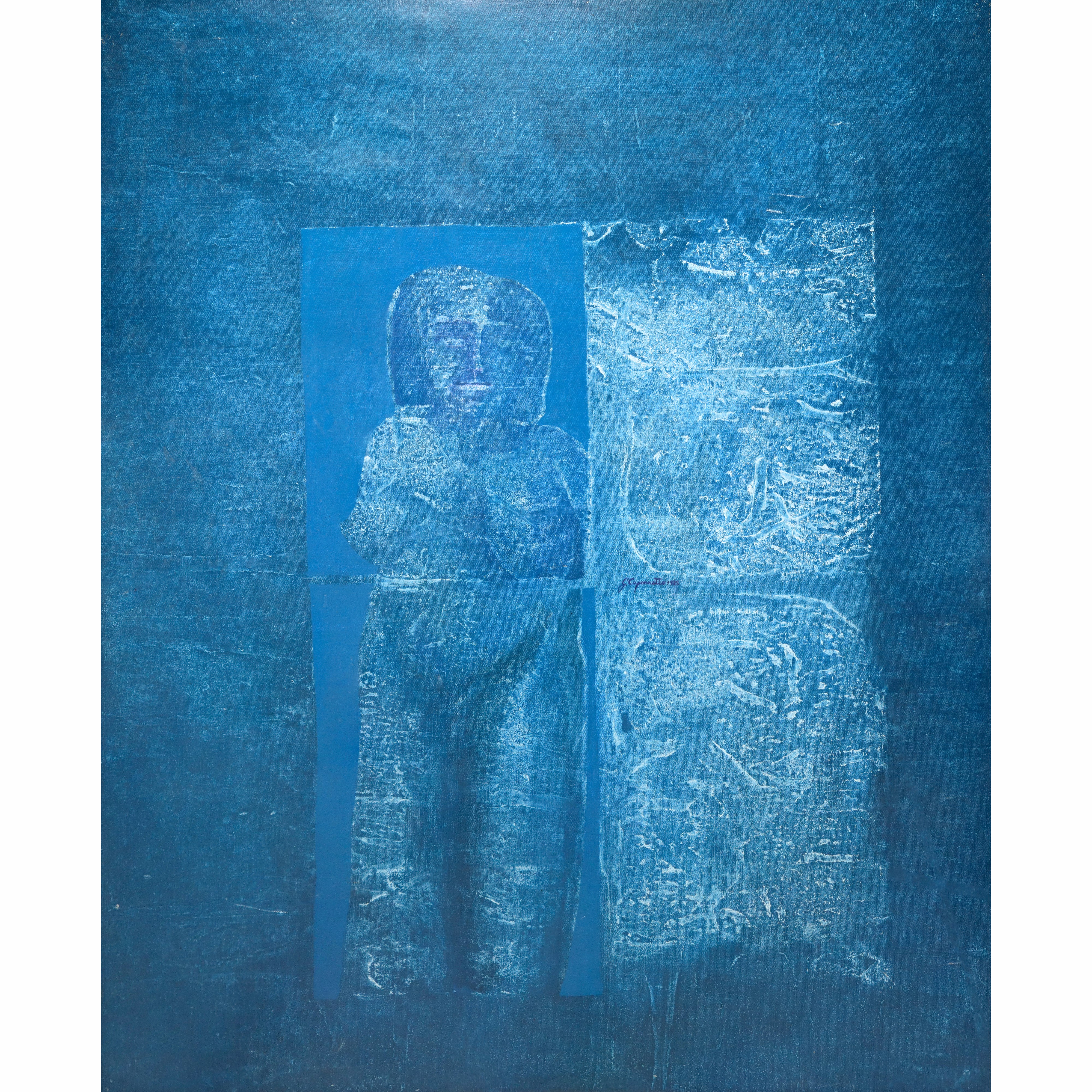 Blu - Monocromo Figurativo