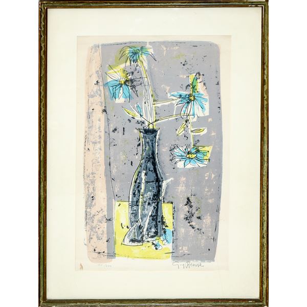 Guy Renne - Vase of flowers