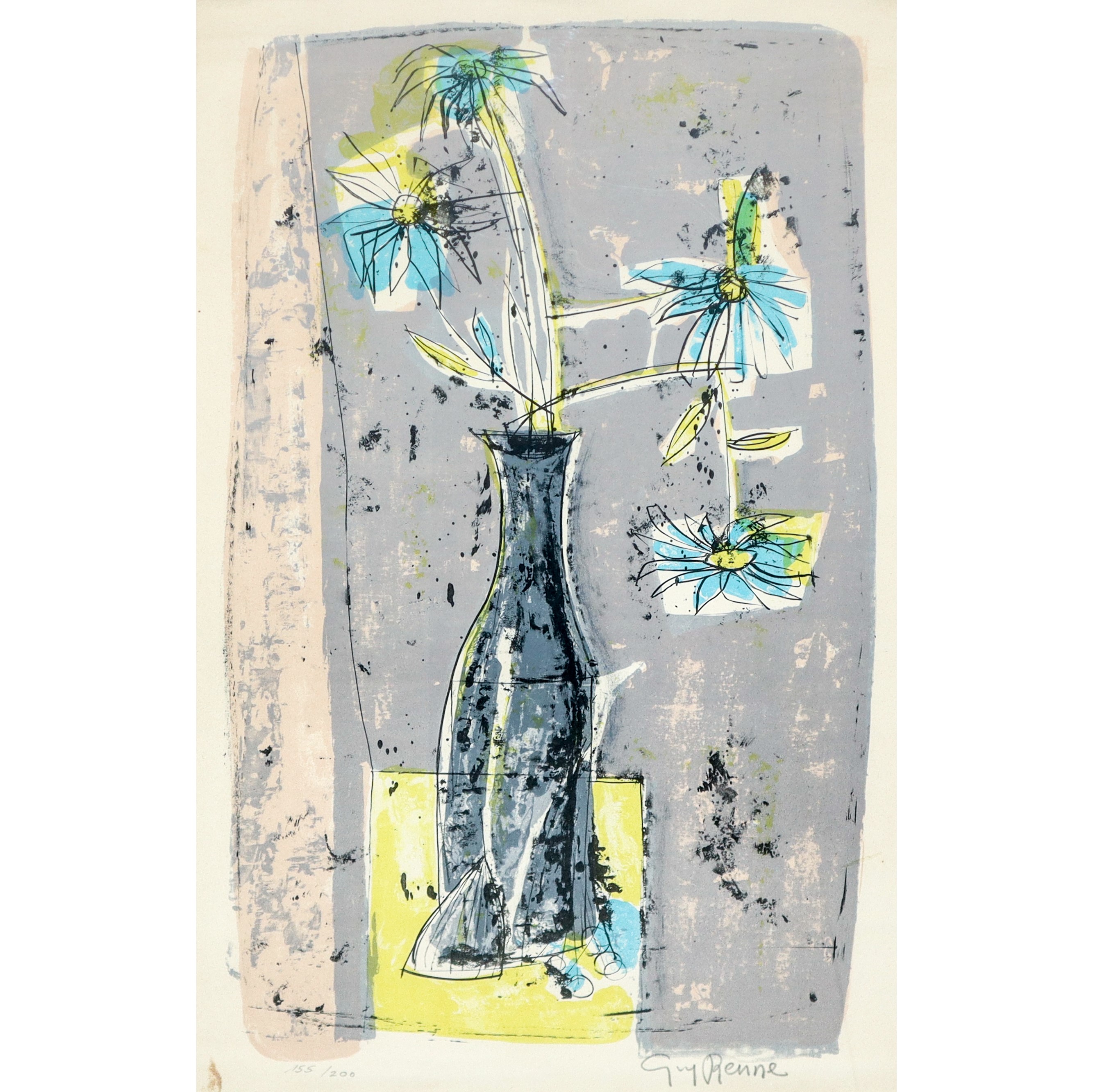 Guy Renne - Vaso di fiori