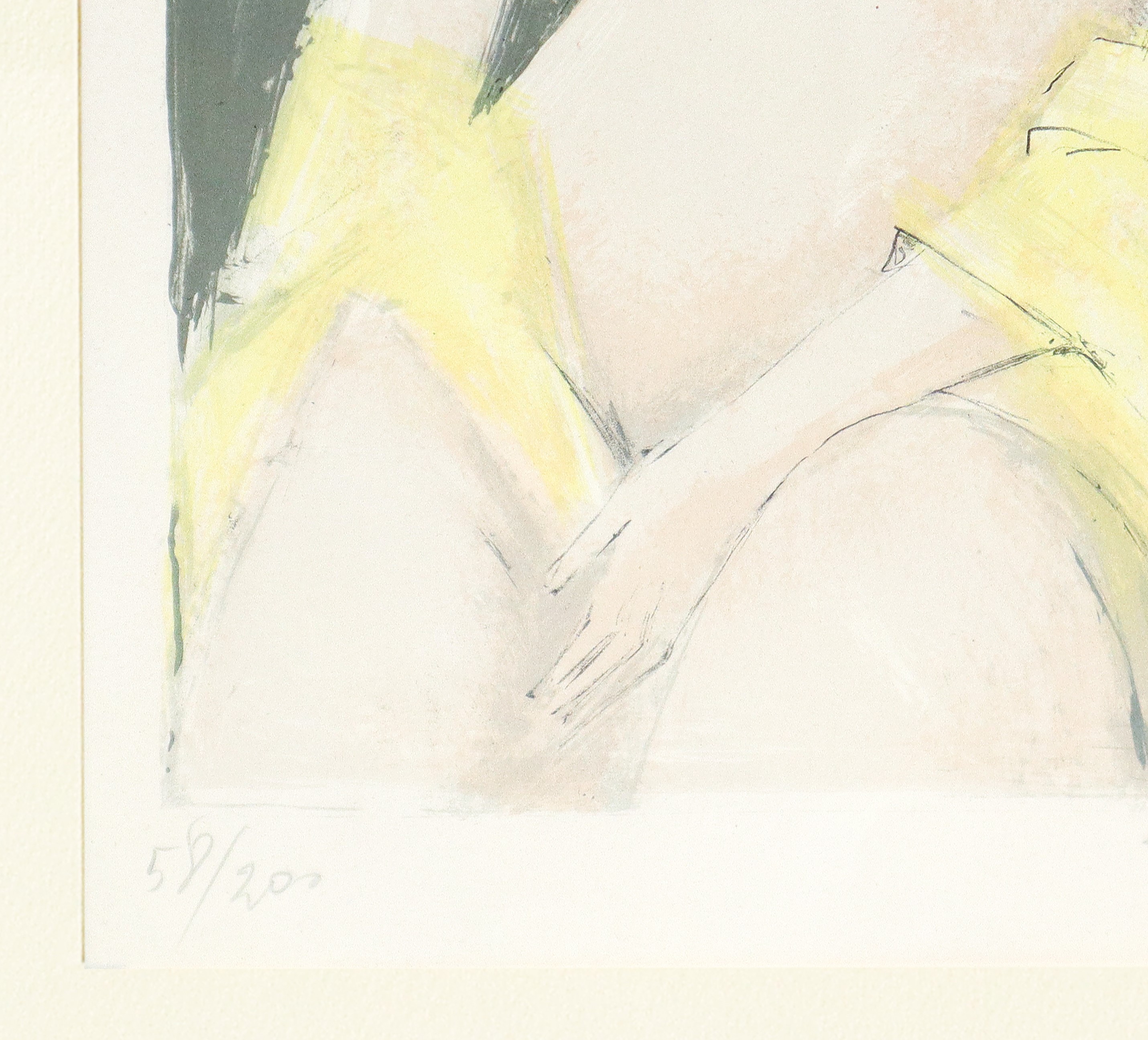 XX secolo, Nudo con panno giallo (tiratura 58/200)