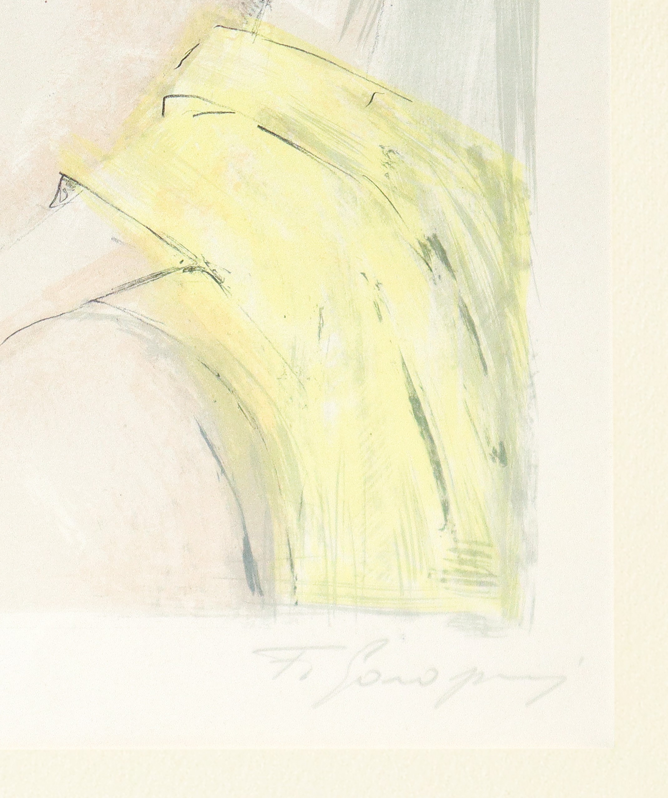 XX secolo, Nudo con panno giallo (tiratura 58/200)
