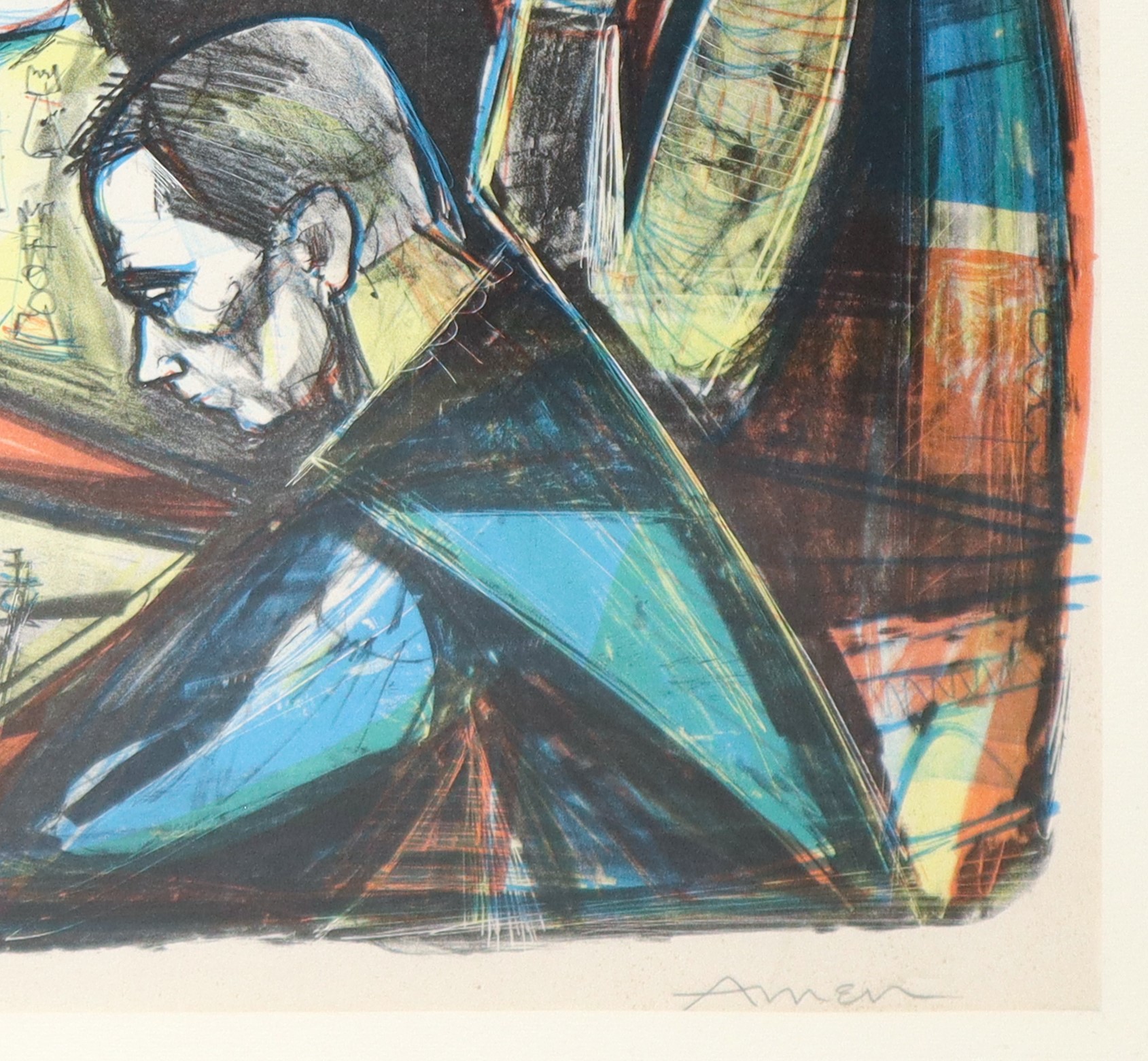 Antonio Menegazzo Amen - Giocatori di scacchi
