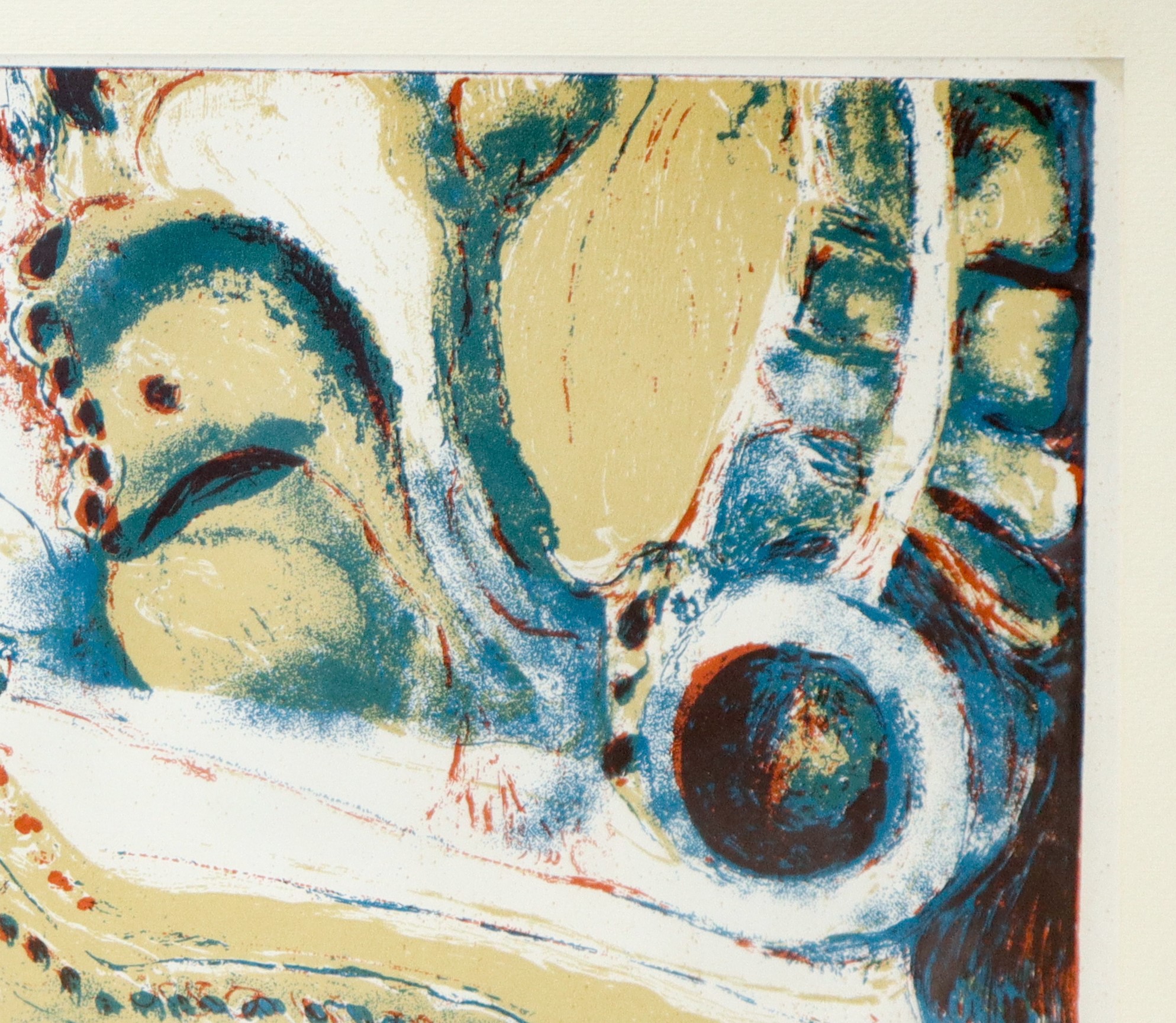 Guido De Waart - Astratto con forme organiche