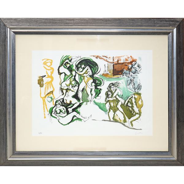Renato Guttuso - Epic drama