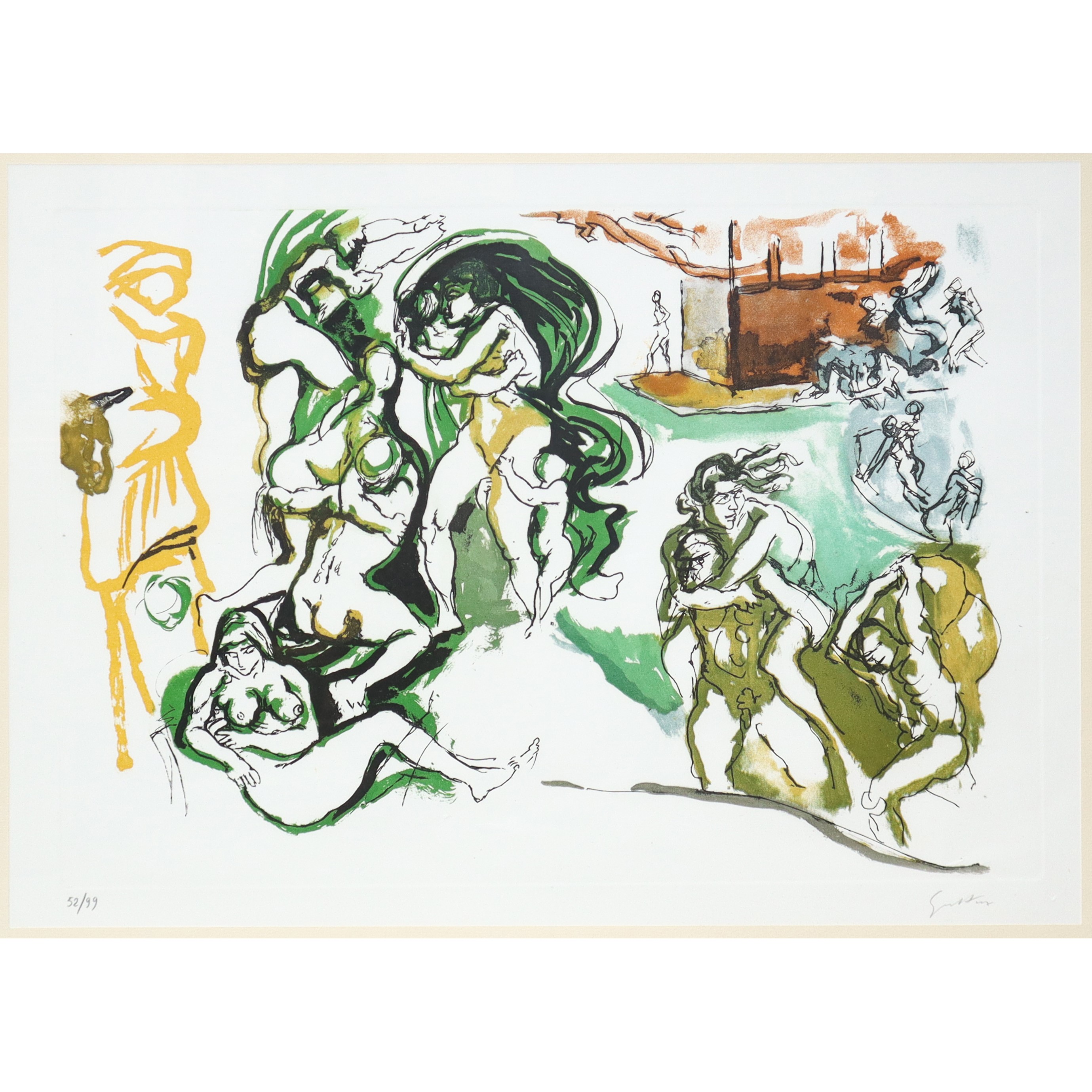 Renato Guttuso - Dramma epico, tiratura 52/99