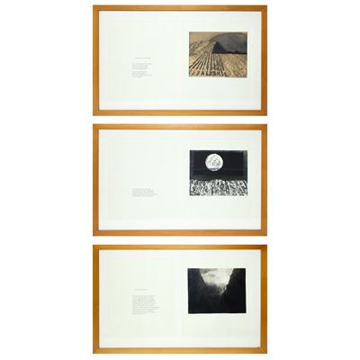 Pier Paolo Pasolini, Tre poesie illustrate da incisioni, tiratura 9/50