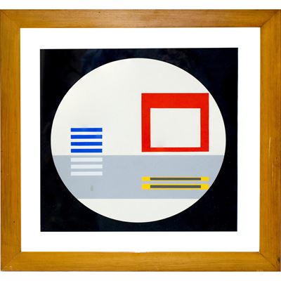 Astratto neoplasticista, serigrafia