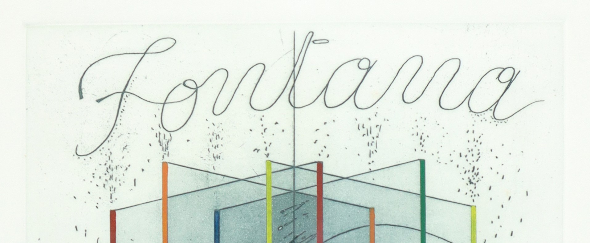 Incisione, Fontana, 1989