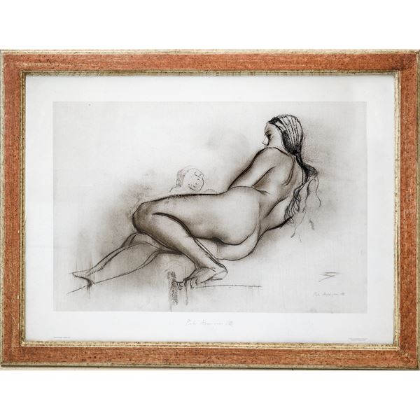 Pietro Annigoni - Nudo di donna
