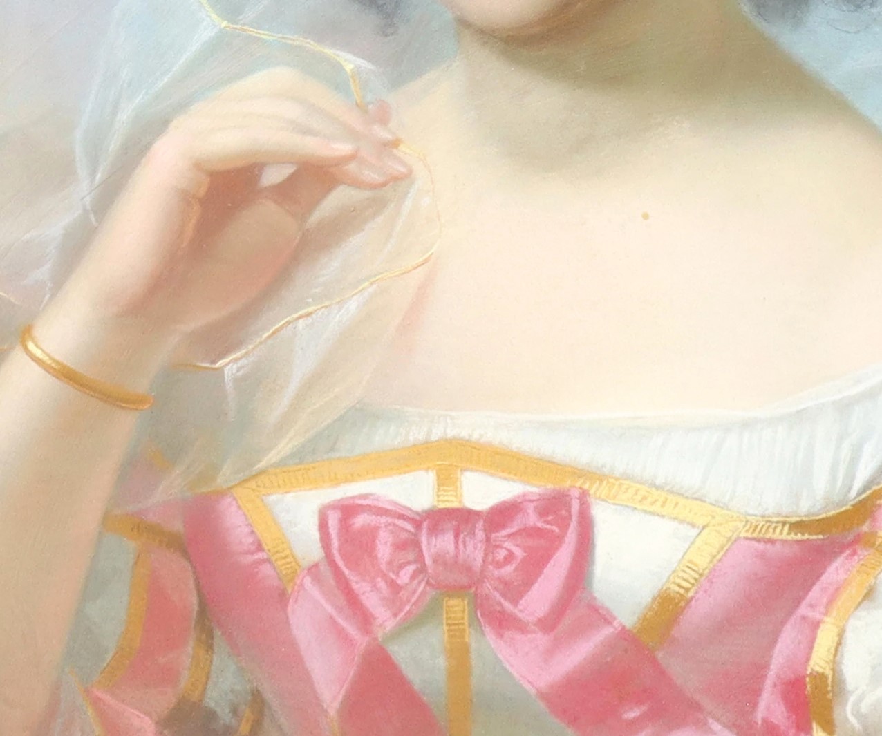 A. Delfosse, Ritratto di dama
