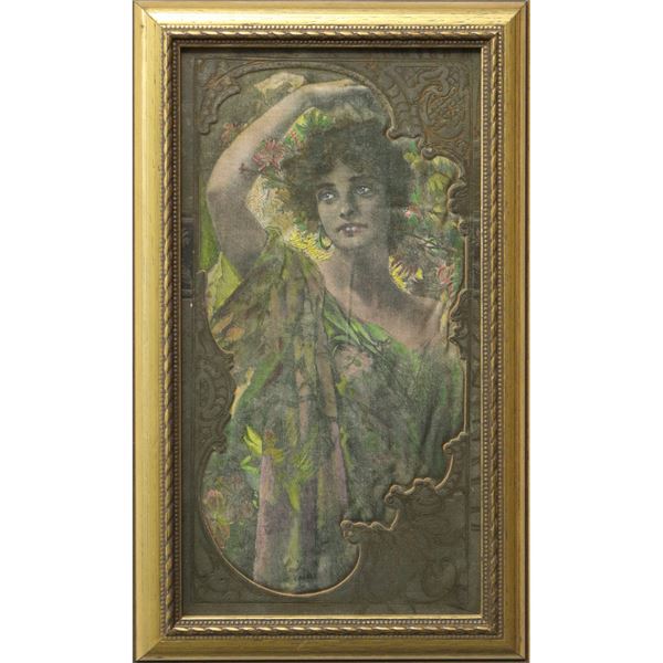 Stampa Art Nouveau - Dama