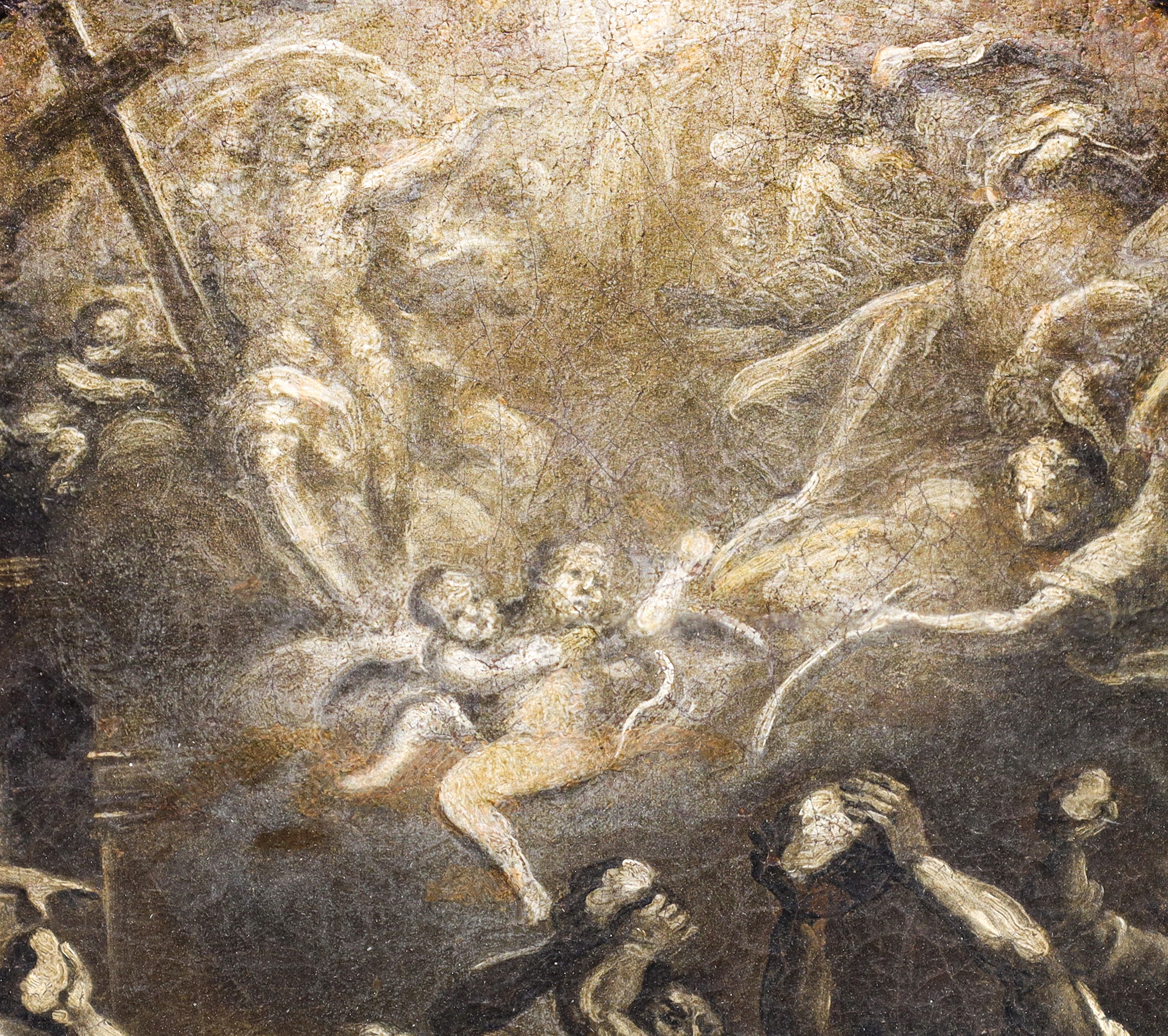 Grisaglia, Lapidazione di Santo Stefano, olio su tela (XVIII secolo)