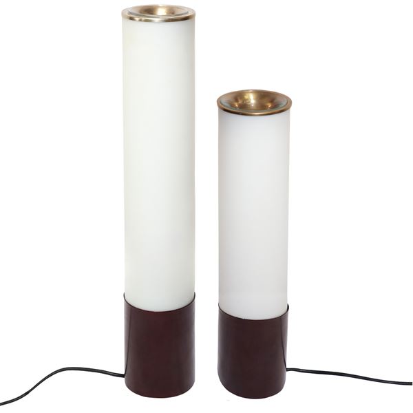 Max Ingrand per FontanaArte - COPPIA DI LAMPADE MODELLO 2483/1