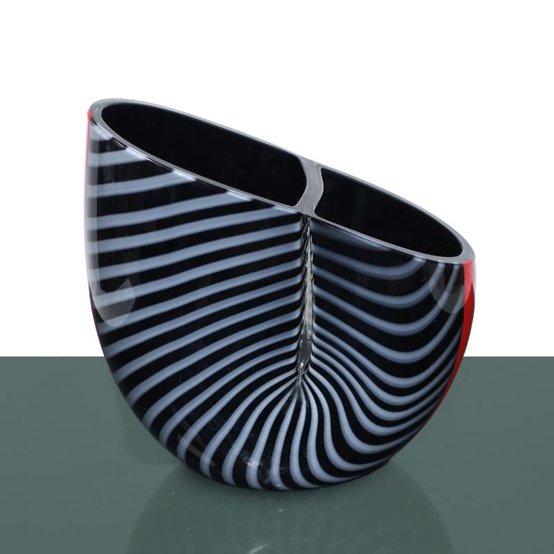 Vaso in vetro di Murano serie "Mogambo"