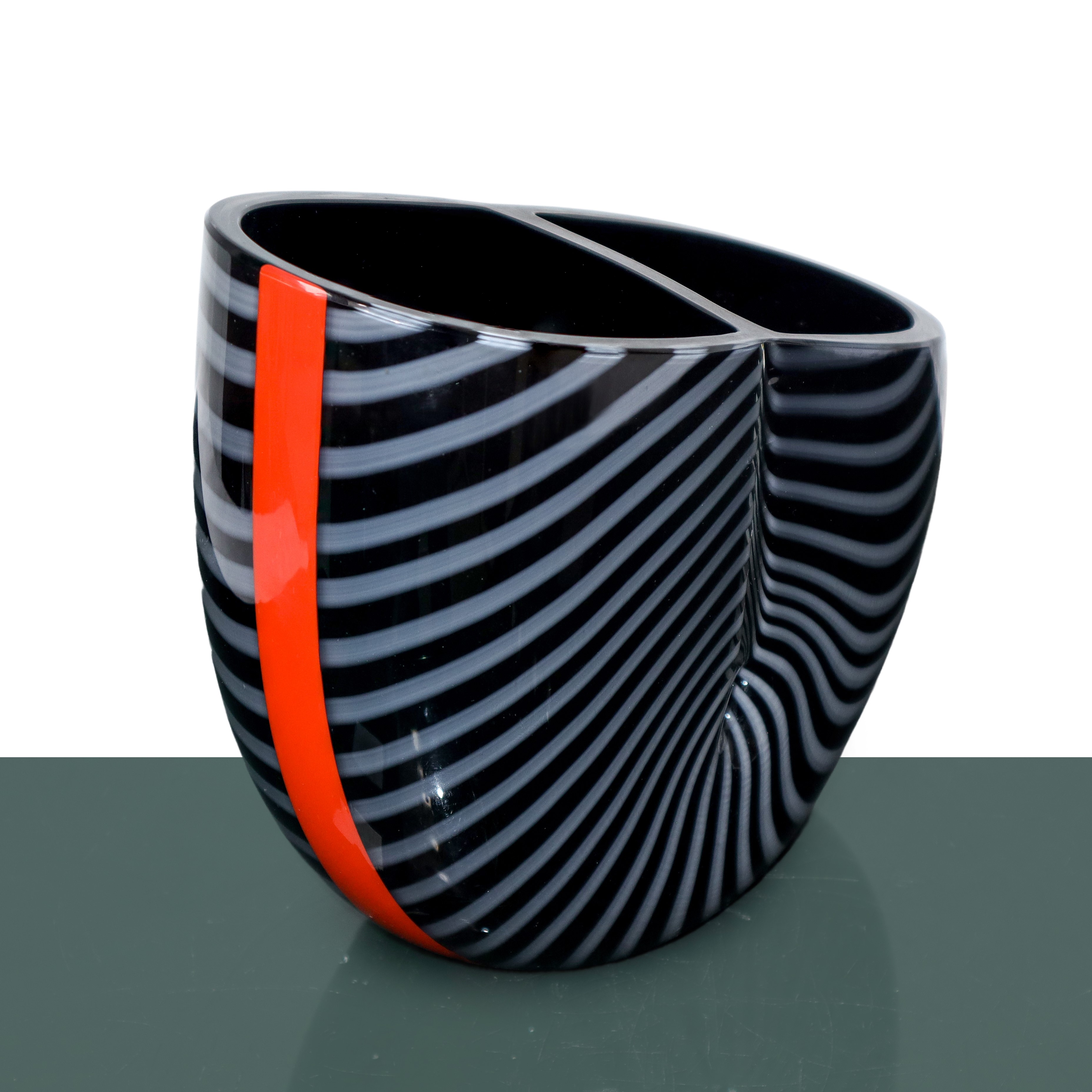 Vaso in vetro di Murano serie "Mogambo"