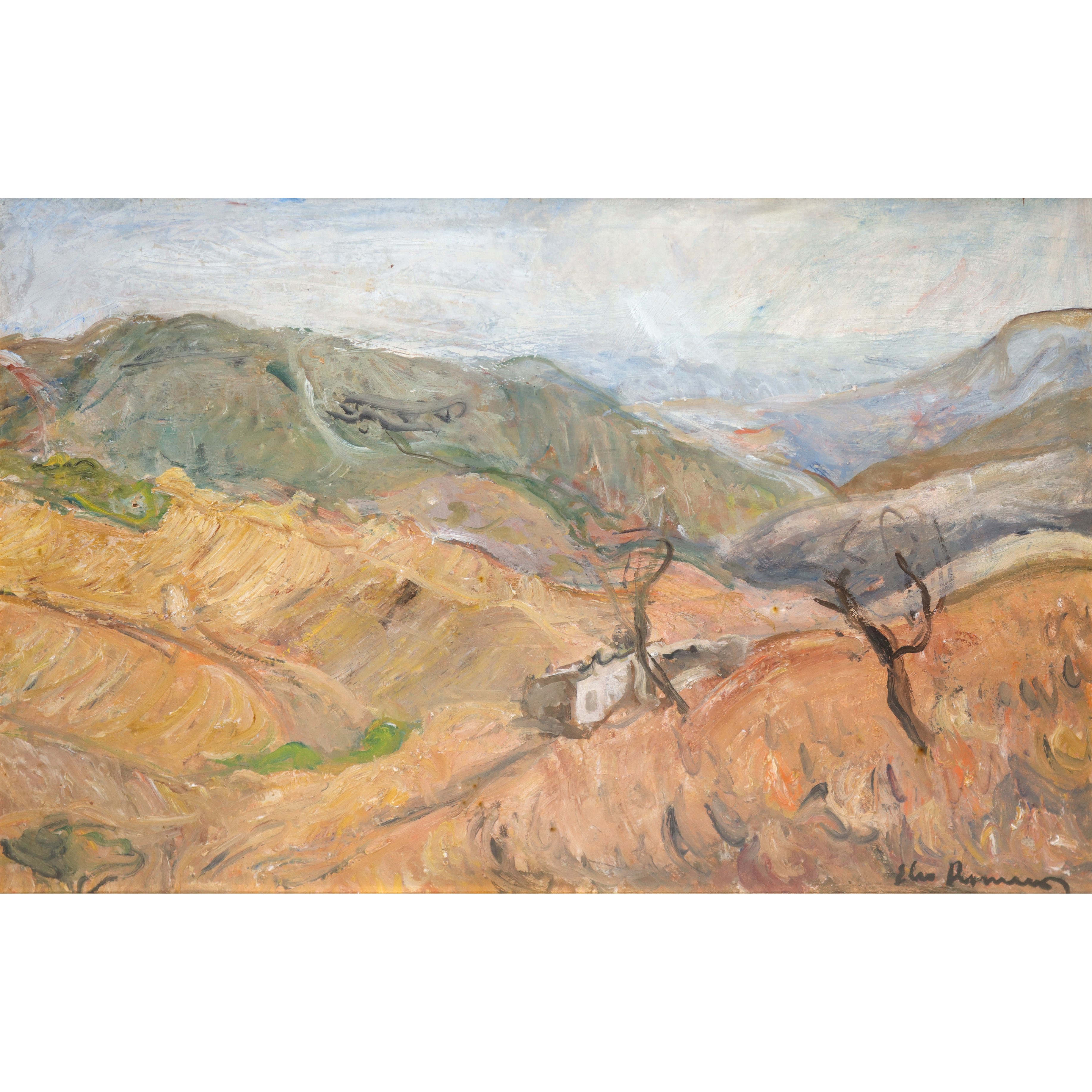 Elio Romano - Paesaggio Siciliano, Monti Nebrodi