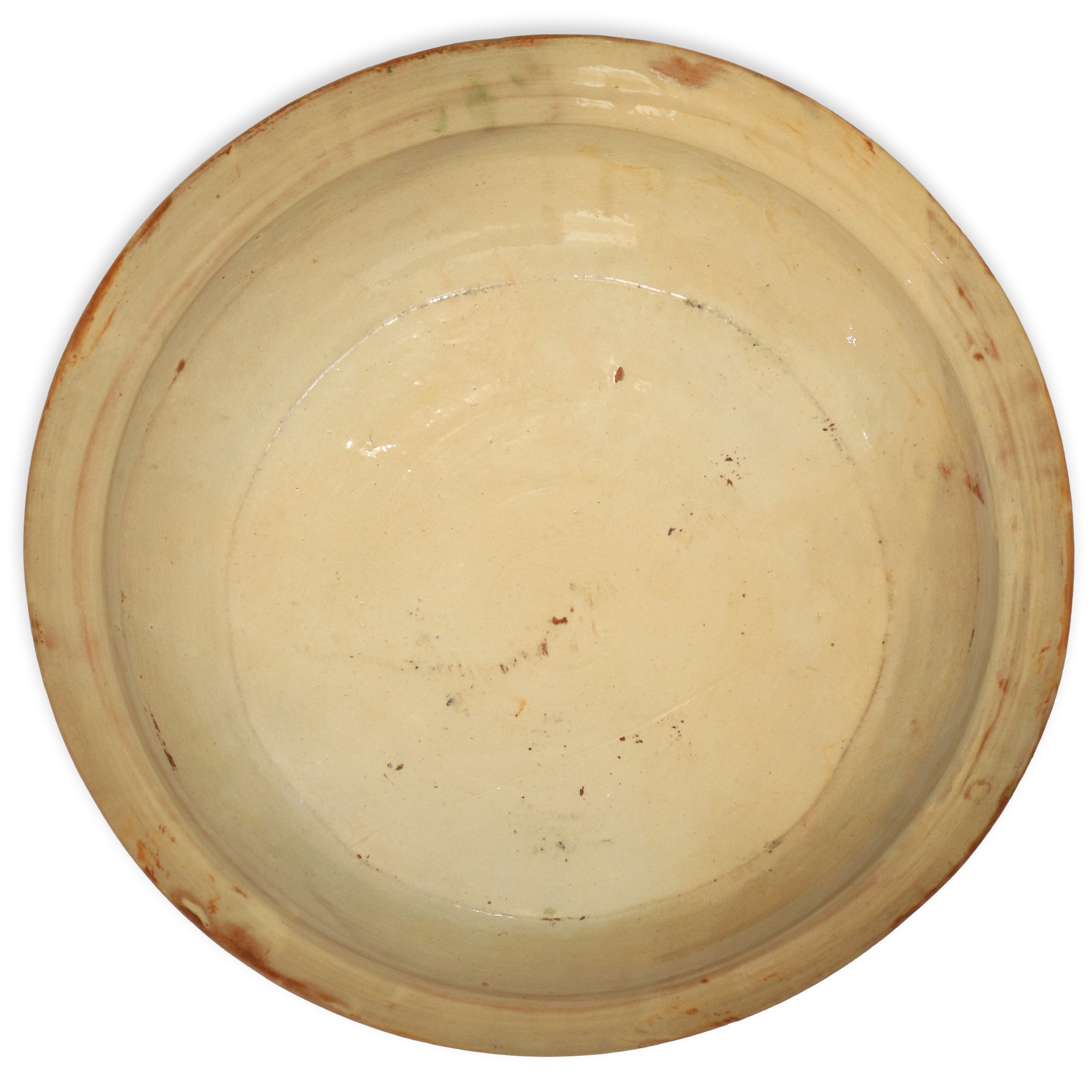 Piatto in Ceramica di Patti con Raffigurazione di Gallo
