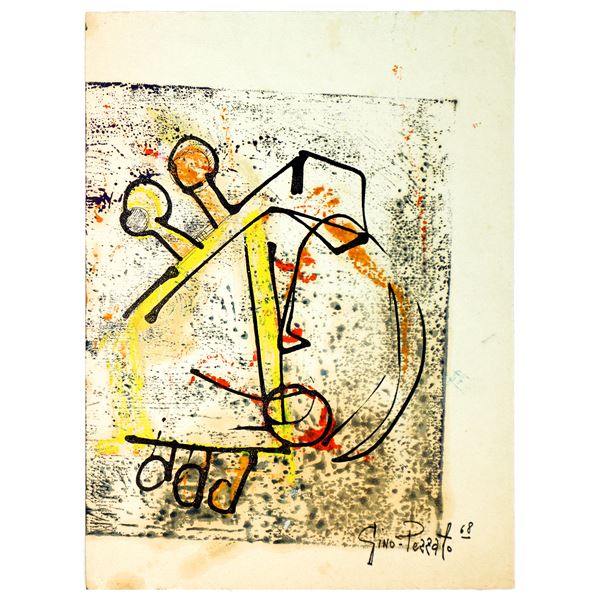 Gino Pezzato - Abstract monotype