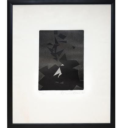 Senza titolo (incisione, tiratura XXVI/XXX), 1975