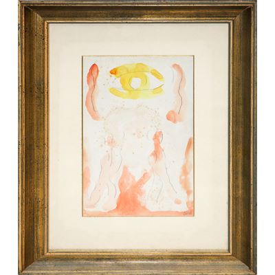 Senza titolo: Occhio giallo