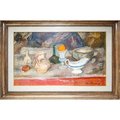 Natura morta, olio su tela (1989)