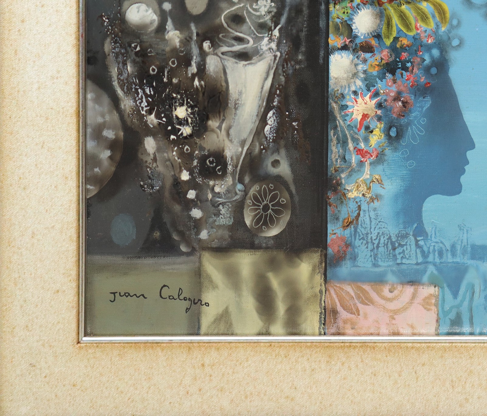 Jean Calogero - Simpatia, olio su tela