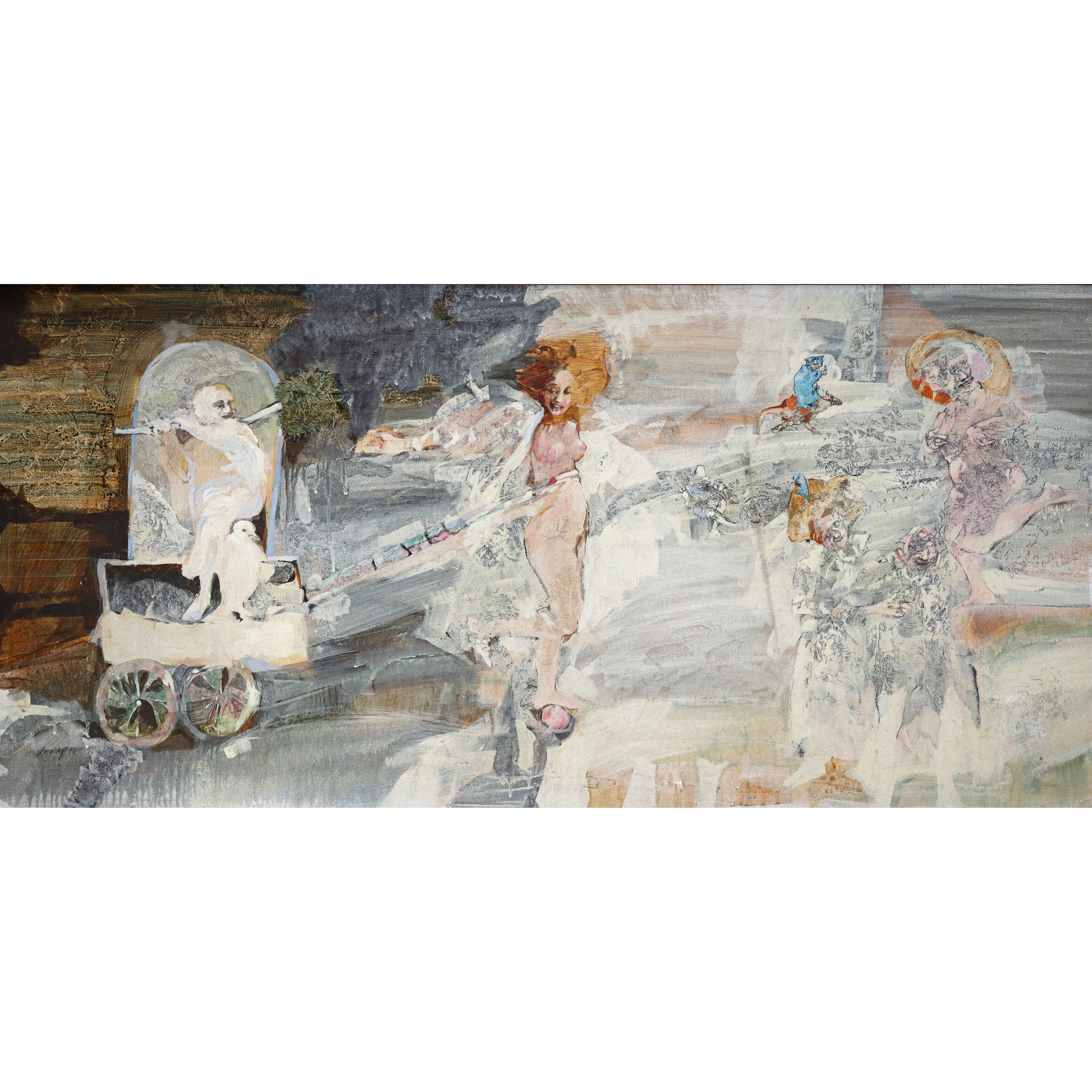 Jules Maidoff - Senza Titolo - Composizione con Figure