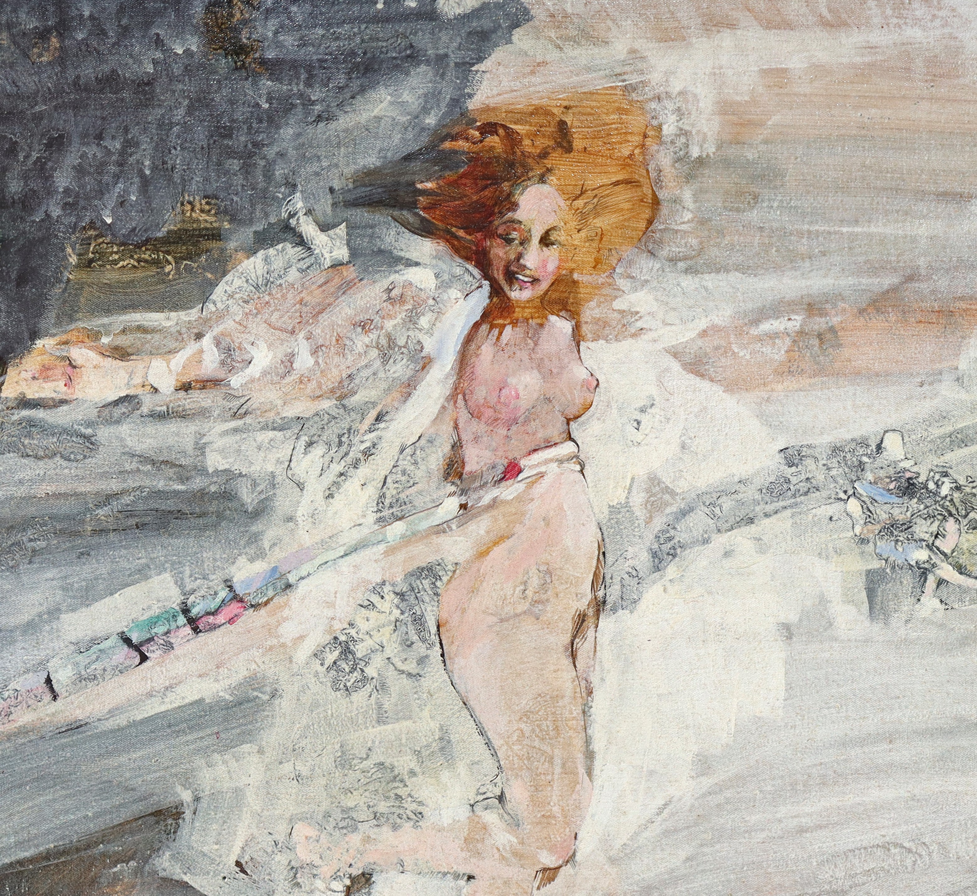 Jules Maidoff - Senza Titolo - Composizione con Figure
