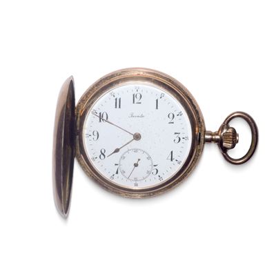 Orologio da tasca in oro 12 kt