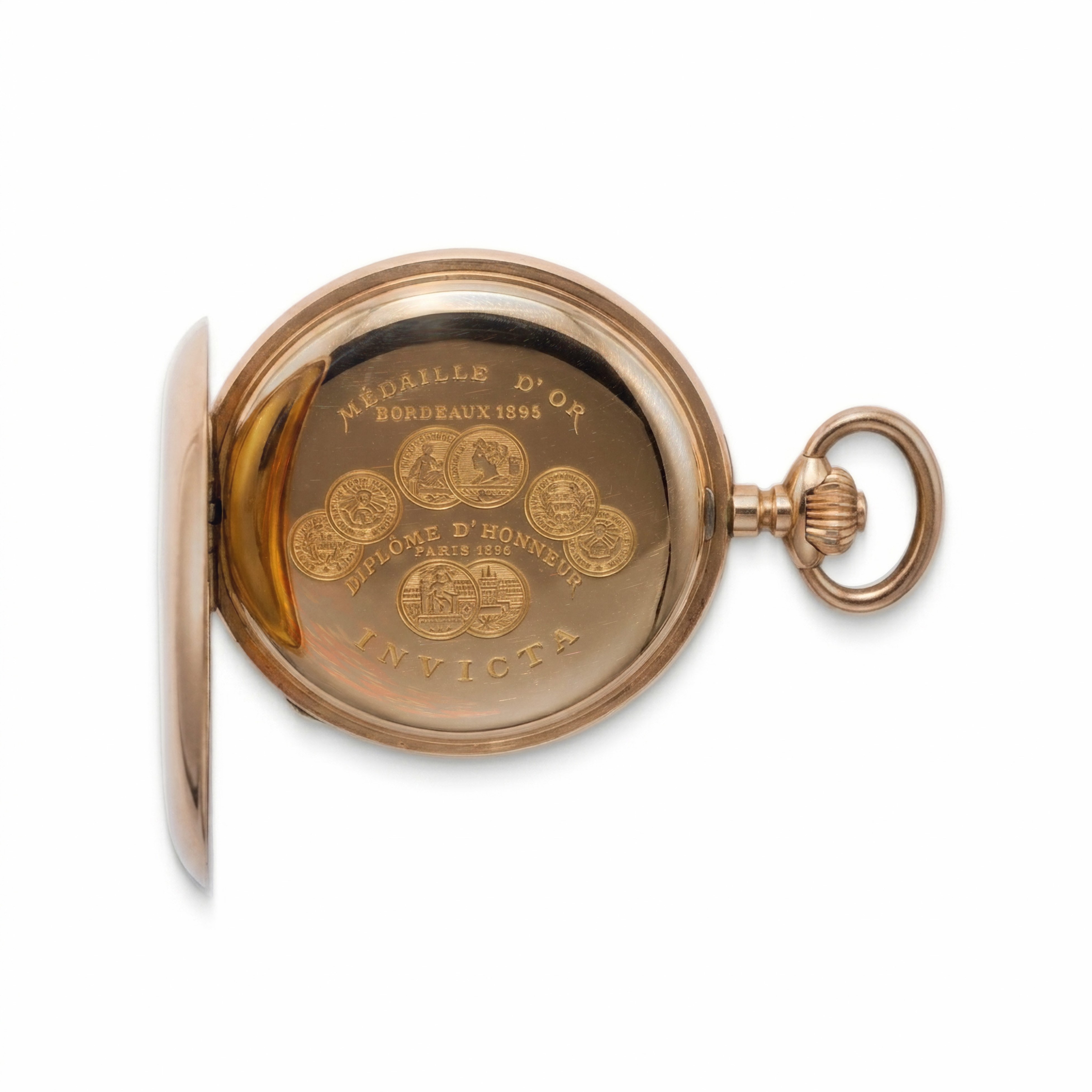 Invicta - Orologio da tasca in oro 12 kt