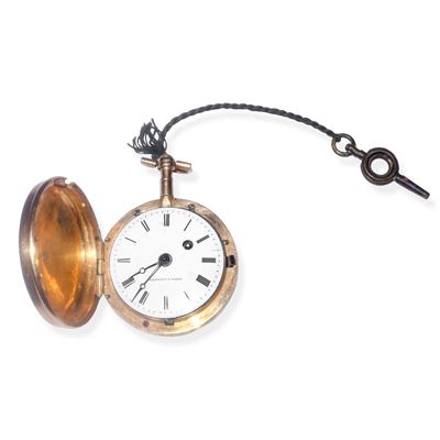 Orologio da taschino in oro (fine XVIII-inizio XIX secolo)