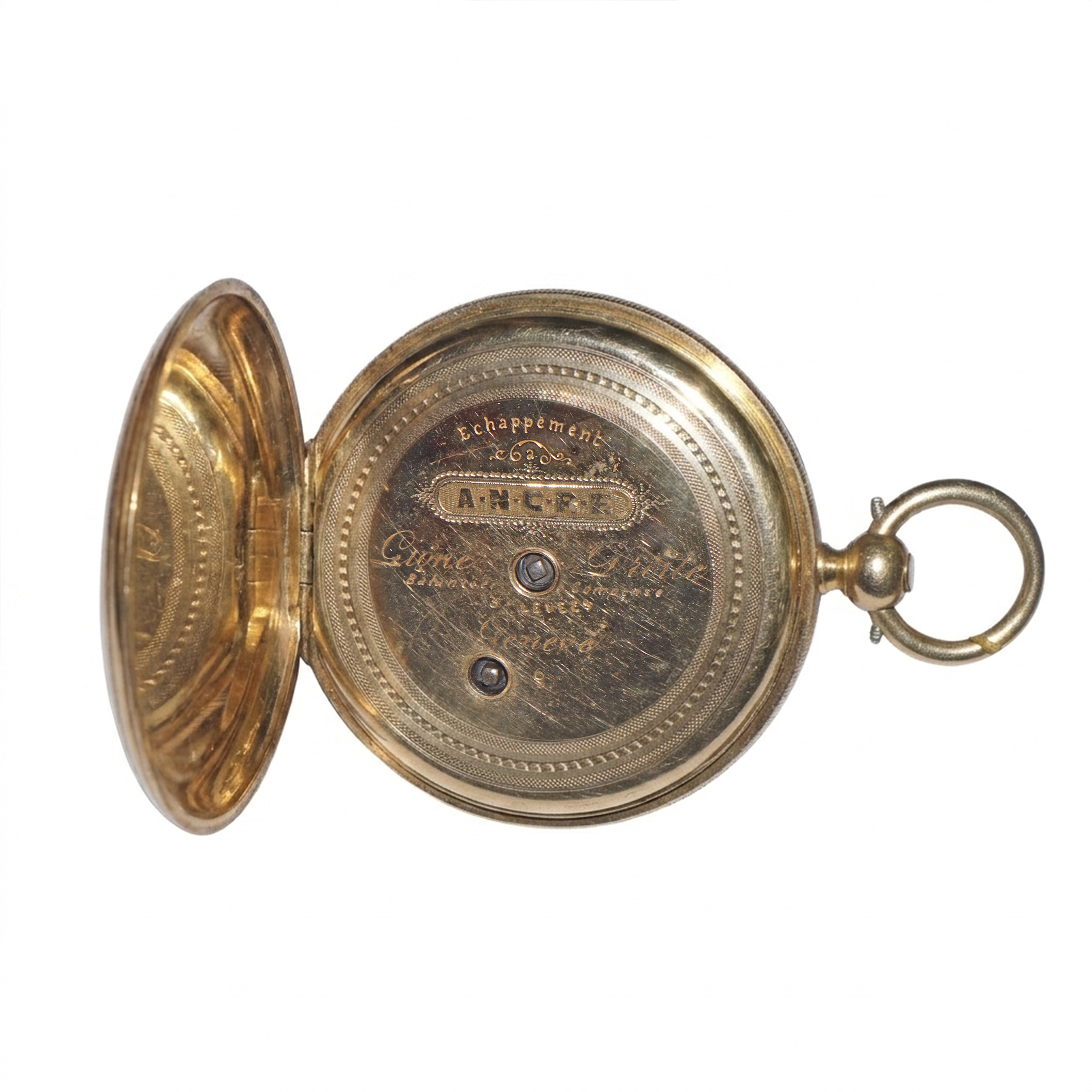 Anker - Orologio da taschino in oro, inizi XX secolo