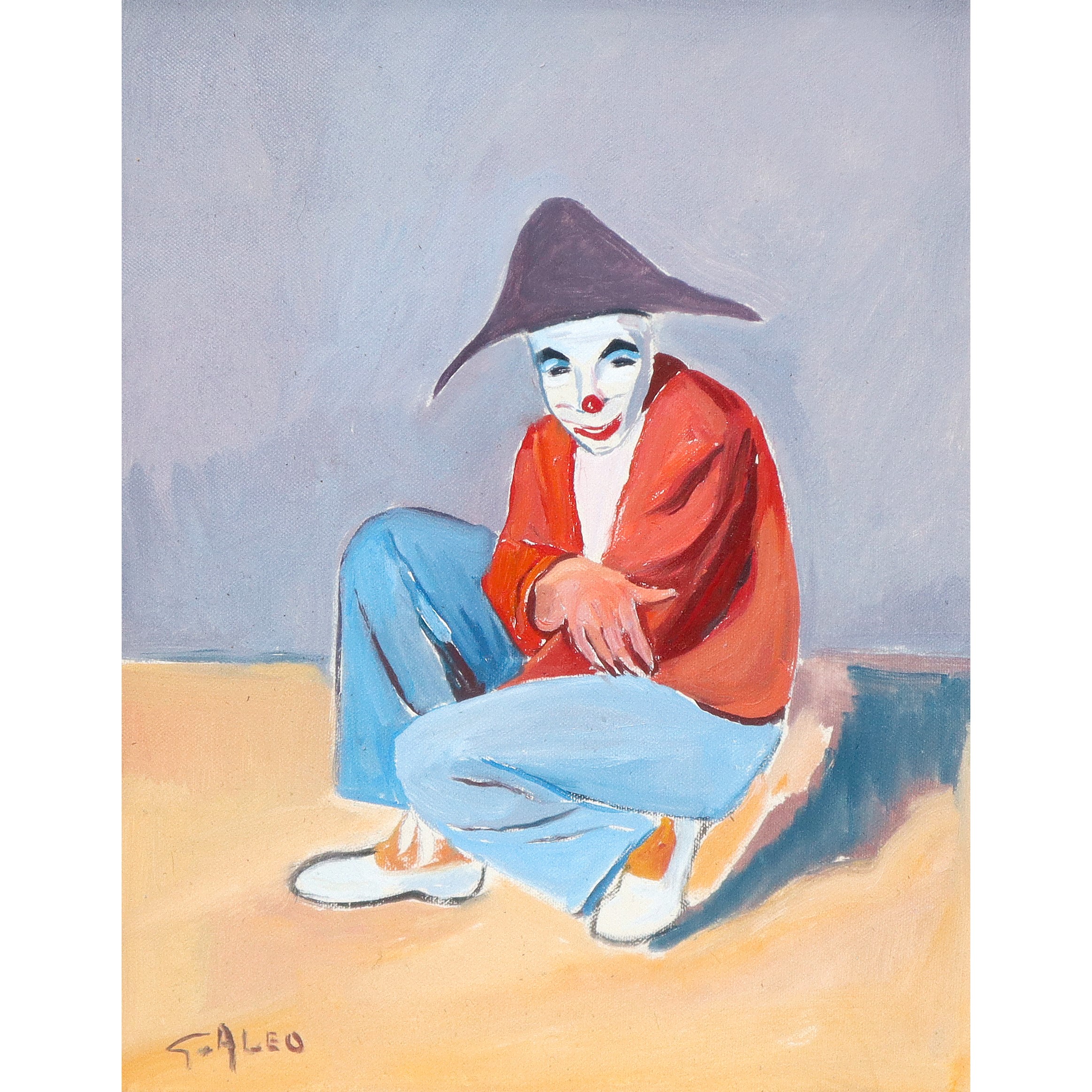 Giuseppe Aleo - Clown Accovacciato