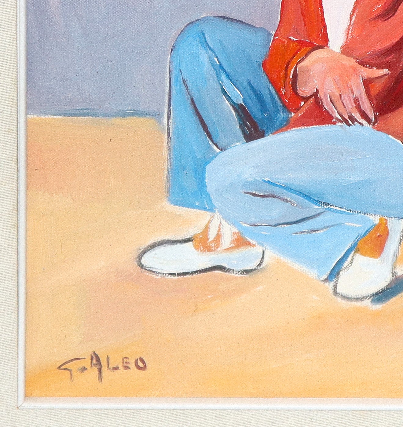 Giuseppe Aleo - Clown Accovacciato